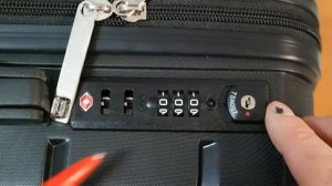 как пользоваться кодовым замком TSA