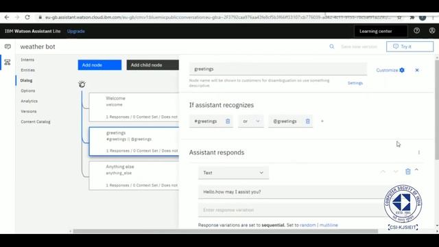 Chatbot using Watson Assistant and Node Red - Part 1 (Weather Bot) смотреть онлайн