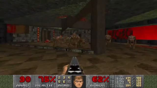 Base Ganymede (Doom WAD) E1M7 смотреть онлайн