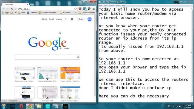 How to access your basic home router modem смотреть онлайн