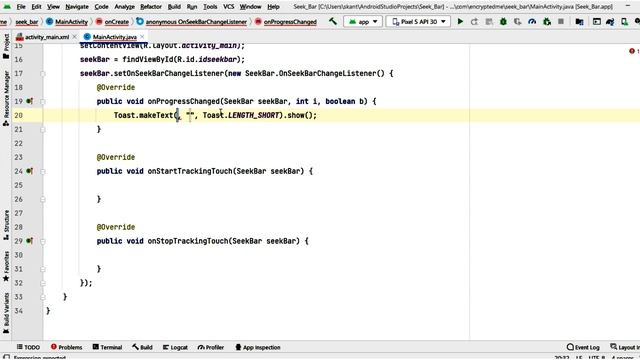 Progress Bar in android studio смотреть онлайн