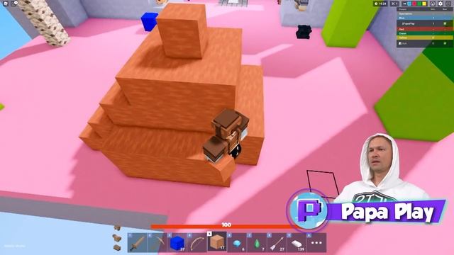 ПАПА VS КАТЯ Bedwars смотреть онлайн