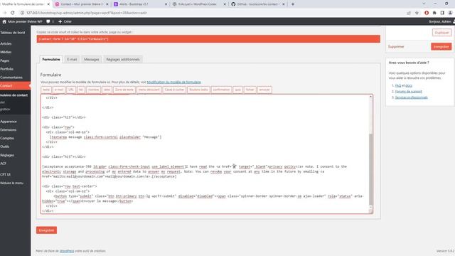 Tuto J'ajoute de l'interactivité à mon thème WordPress avec Bootstrap - Episode 4 смотреть онлайн