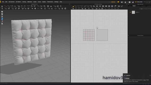 Marvelous designer rectangular and diamond fabric смотреть онлайн