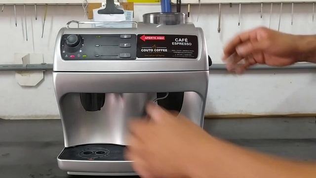 Máquina de café espresso, Gaggia Syncrony : Avaria de falta de água e como resolver смотреть онлайн