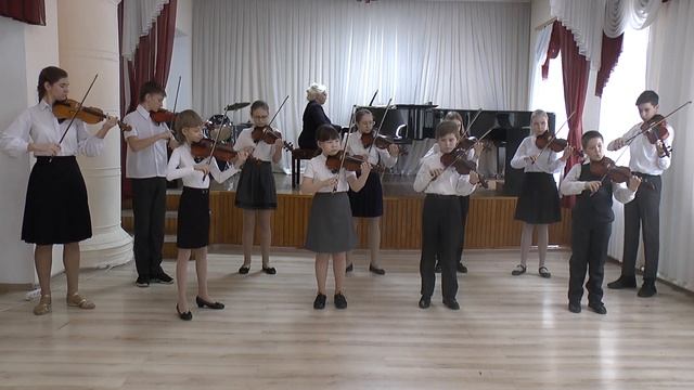Ансамбль скрипачей (старшая группа) МБУДО ДМШ № 1 г-к Анапа смотреть онлайн