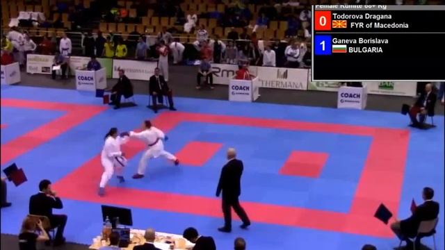 Karate 1 World Cup Slovenia 2016 _  Female Kumite 68+kg 3