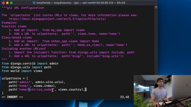 How to Display a Map with Leaflet on a Django Website смотреть онлайн