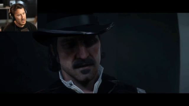 Markiplier Reacts To Arthur Morgan's Death RDR2