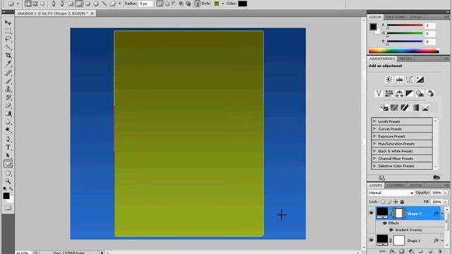 Photoshop CS4 - How To Create Web Layouts In Photoshop смотреть онлайн