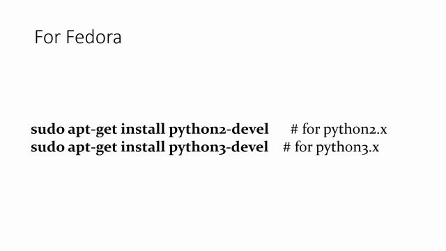 fatal error: Python.h: No such file or directory смотреть онлайн