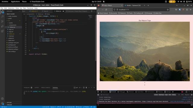 How To Build A Simple Slider - React & Tailwind CSS смотреть онлайн