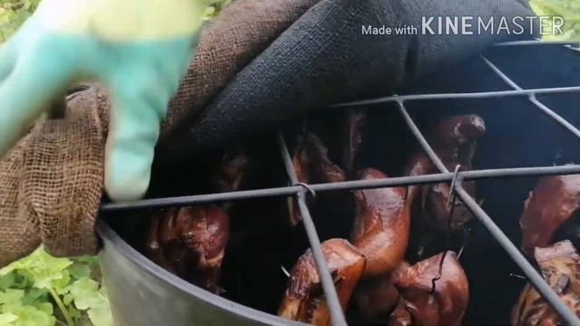 Горячее копчение в 200литровой бочке смотреть онлайн