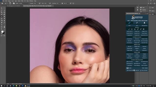 How To Create Realistic Skin Texture In Photoshop | Fix Skin Tones in Photoshop | Color Correction смотреть онлайн
