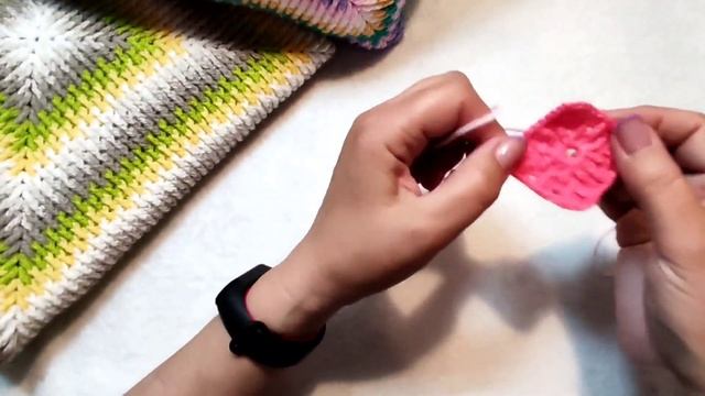 Просто супер❗Квадрат объемными петлями крючком➡️ Подробно и легко? смотреть онлайн