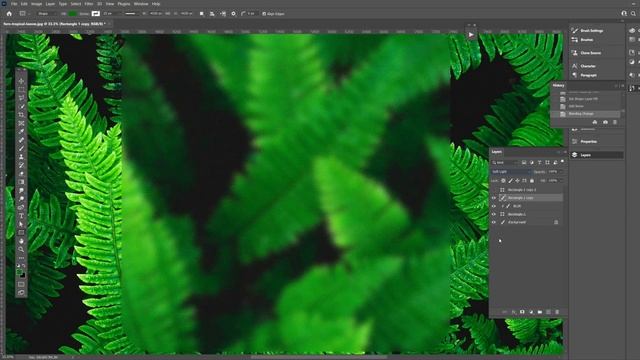 Photoshop Tutorial - Create a Blurry Glass Effect - Photoshop Glass Blur Effect смотреть онлайн