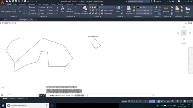 Autocad 2021 - Tutorial for beginners | Part 2 | Autocad 2021 Full tutorial | Autocad Line command смотреть онлайн