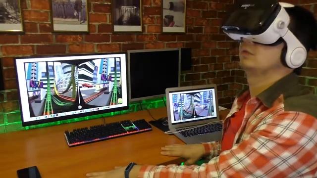 ОЧКИ ВИРТУАЛЬНОЙ РЕАЛЬНОСТИ BOBOVR Z4 ОБЗОР И КАТАЕМСЯ НА АТТРАКЦИОНАХ