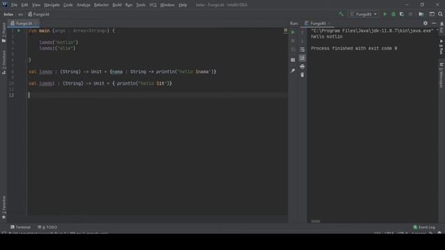 Belajar Kotlin Bahasa Indonesia - 36. Lamda Expression смотреть онлайн