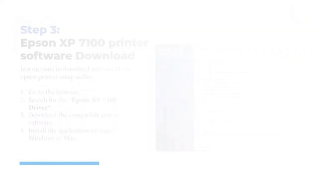 Epson XP 7100 printer setup utility | Epson XP-7100 software for WiFi Setup Driver смотреть онлайн