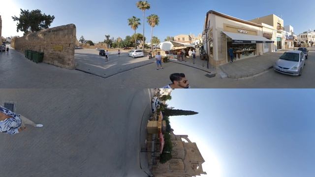 360° VR Lala Mustafa Pasha Mosque And Famagusta Old City North Cyprus Trip 3D Virtual Reality HD 6K смотреть онлайн