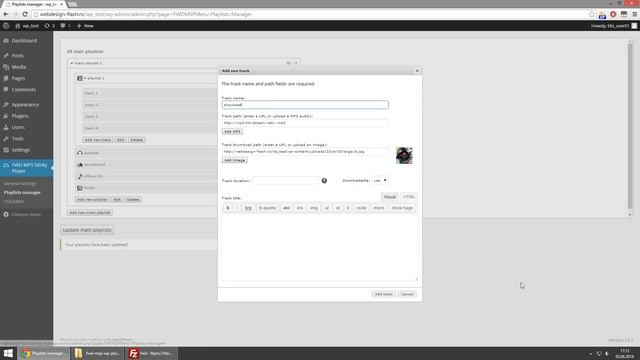 MP3 Sticky Player Wordpress Plugin video tutorial смотреть онлайн