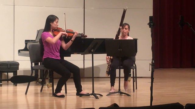 Boccherini's Sonata for violin and cello and Gliere's Op. 39 No. 3 Berceuse смотреть онлайн