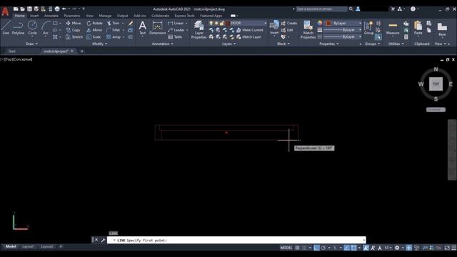 AutoCAD House Design | AutoCAD Door | AutoCAD 2021 Tutorial смотреть онлайн