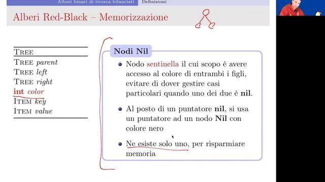 06 - Alberi binari di ricerca - 4 - Introduzione agli alberi Red-Black смотреть онлайн