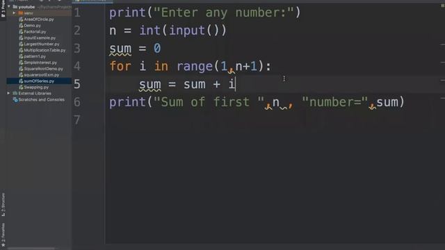 Program-12| #python programming in hindi | sum of square of natural numbers | codeIQ gautam sir смотреть онлайн