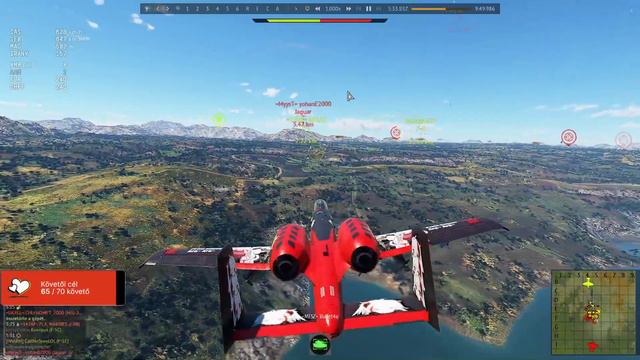 Magyar War Thunder Szövetség: AIM-9L kikerülés. смотреть онлайн