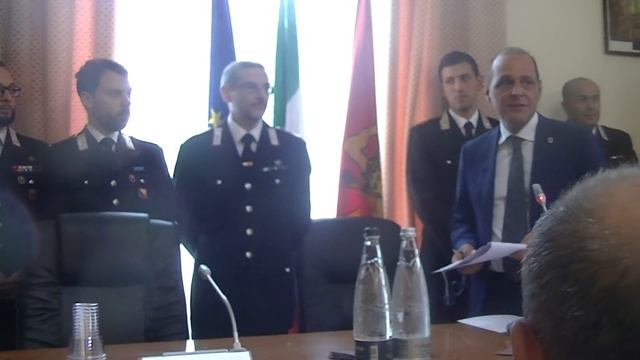Conferimento benemerenza al luogotenente Francesco Villari смотреть онлайн