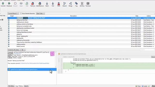 Reverting Commits (Git Tutorials for Beginners) смотреть онлайн
