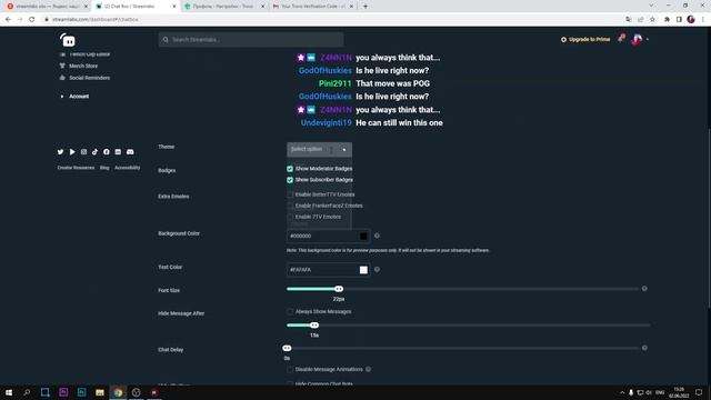 Как Добавить и Настроить Чат для Стрима Trovo в OBS STUDIO 2023 смотреть онлайн
