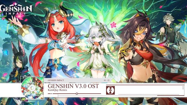 Genshin Impact 3.0 OST "The Morn a Thousand Roses Brings" Trailer ( KemQuy Remix ) смотреть онлайн