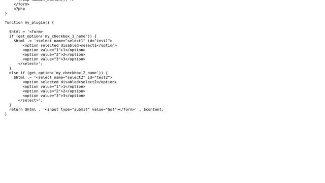 Wordpress: Checkbox conflict in my custom plugin admin page смотреть онлайн