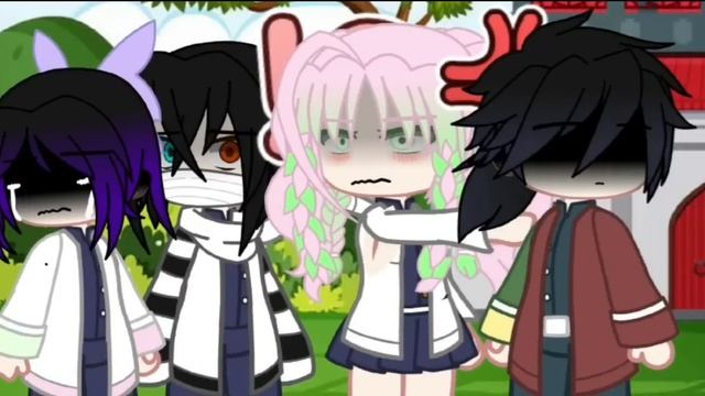 I think about her || KnY || Giyuu and shinobu angst || meme || смотреть онлайн