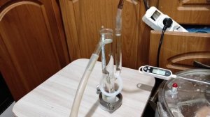 вторая дробная перегонка СС на апарате Абсолют про с узлом отбора хвостов