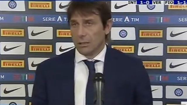 INTER | CONFERENZA DI ANTONIO CONTE | INTER VS HALLAS VERONA смотреть онлайн