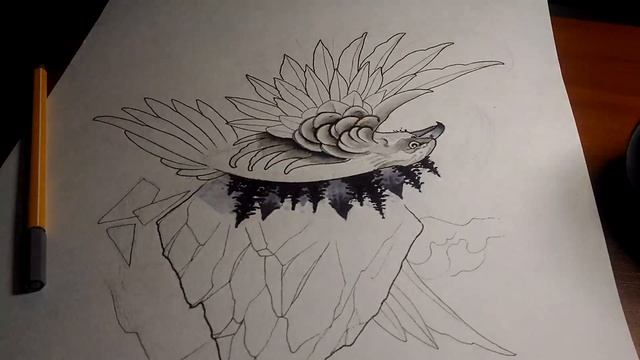 Индивидуальный эскиз \ Individual sketch смотреть онлайн