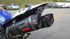 Настоящий звук спортбайка