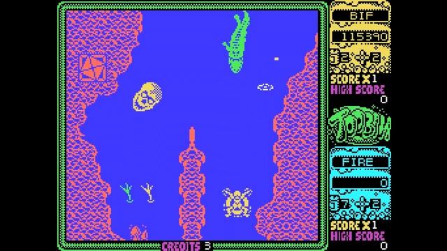 Toobin' (Domark, 1989) MSX [446] Walkthrough Comentado смотреть онлайн