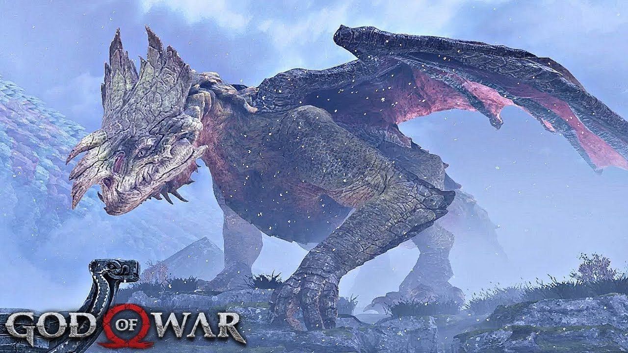 Прохождение GOD OF WAR 4 — Часть 19: Дракон Регинн и новая броня Гномов