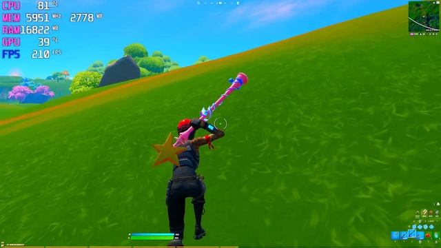 GTX 1050 Ti 4GB + R3 3200G FORTNITE LOW MESH 1080P смотреть онлайн