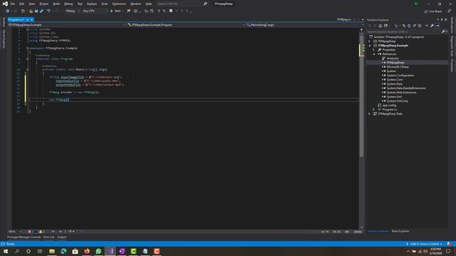 How To Create A Video From An Audio File And Image In C# Using FFMPEG смотреть онлайн