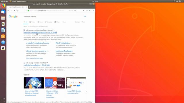 Introduction to ROS & Installation in Ubuntu 18.04 смотреть онлайн