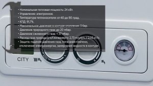 Настенный газовый котел Beretta City 24 CSI