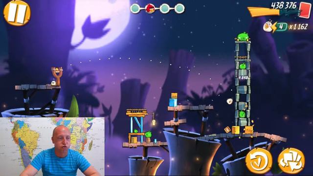 #11 Angry Birds 2 Прохождение 44 и 45 Уровней! Башни Стали Крепкими! Невероятный Разгром Серебрянки смотреть онлайн