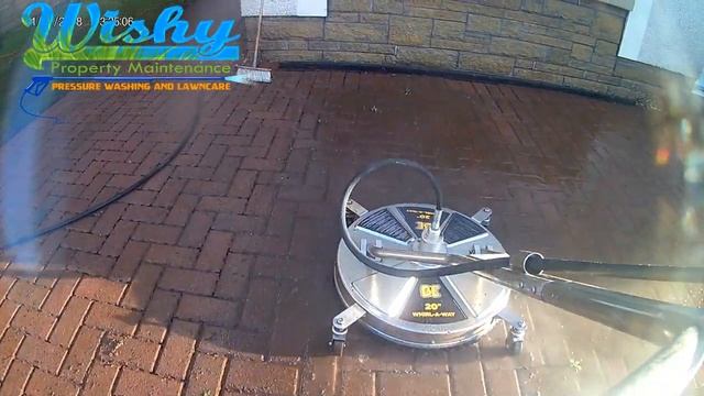 Pressure washing monoblock driveway part 2 смотреть онлайн