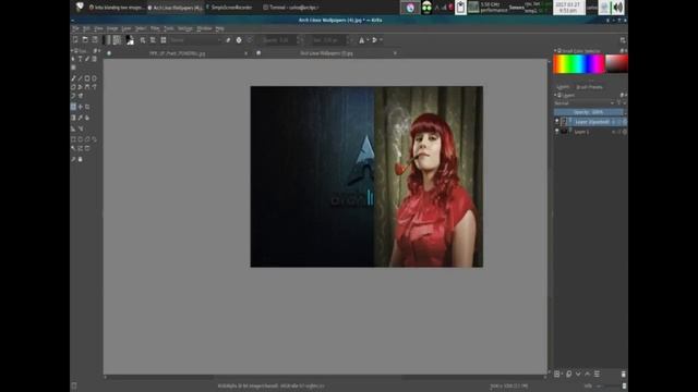 Krita [Update image blending] смотреть онлайн